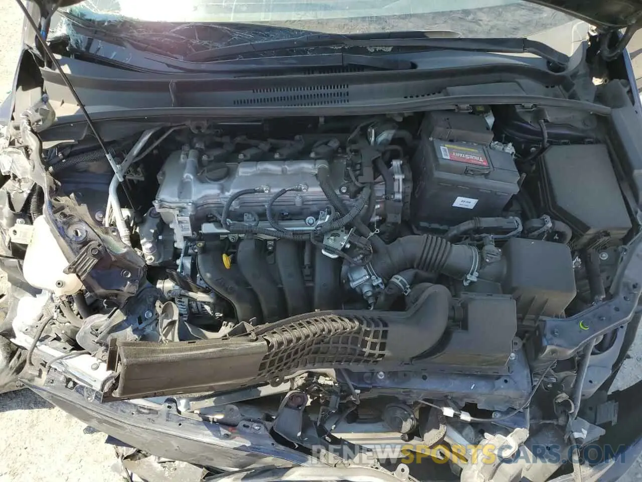 12 Photograph of a damaged car 5YFEPMAE4NP366995 TOYOTA COROLLA 2022