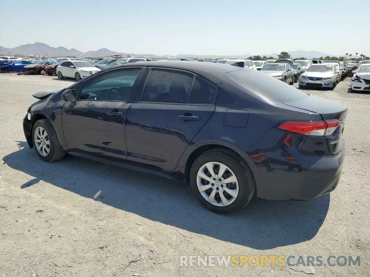 2 Photograph of a damaged car 5YFEPMAE4NP366995 TOYOTA COROLLA 2022