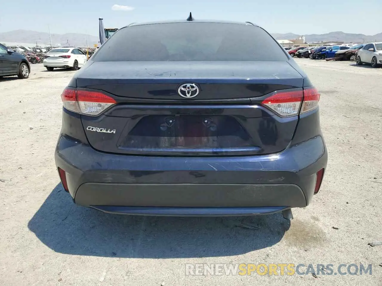 6 Photograph of a damaged car 5YFEPMAE4NP366995 TOYOTA COROLLA 2022