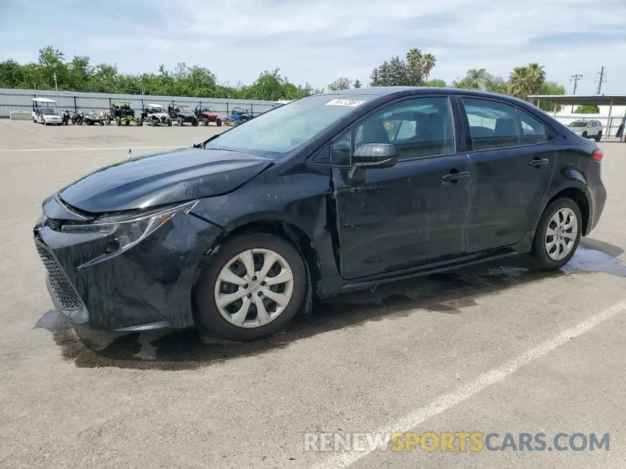 1 Photograph of a damaged car 5YFEPMAE4NP371789 TOYOTA COROLLA 2022