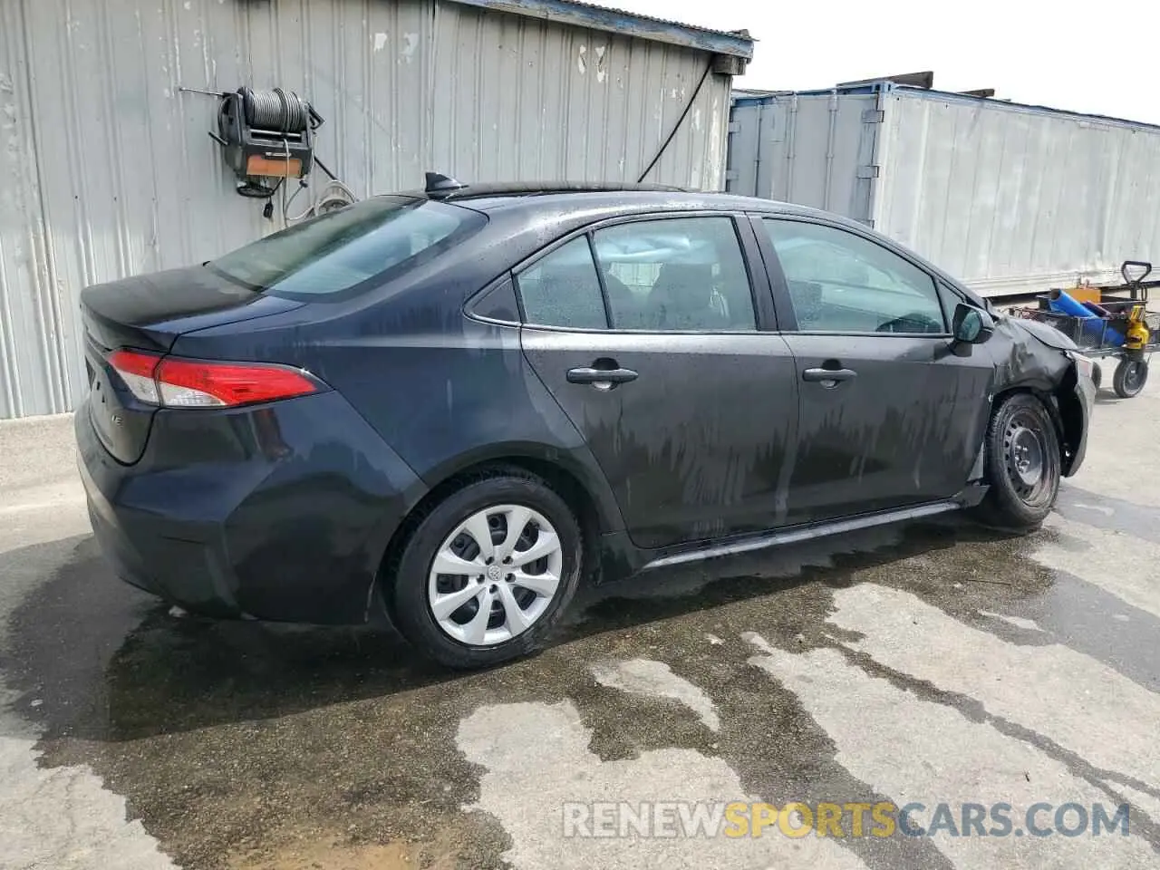 3 Photograph of a damaged car 5YFEPMAE4NP371789 TOYOTA COROLLA 2022