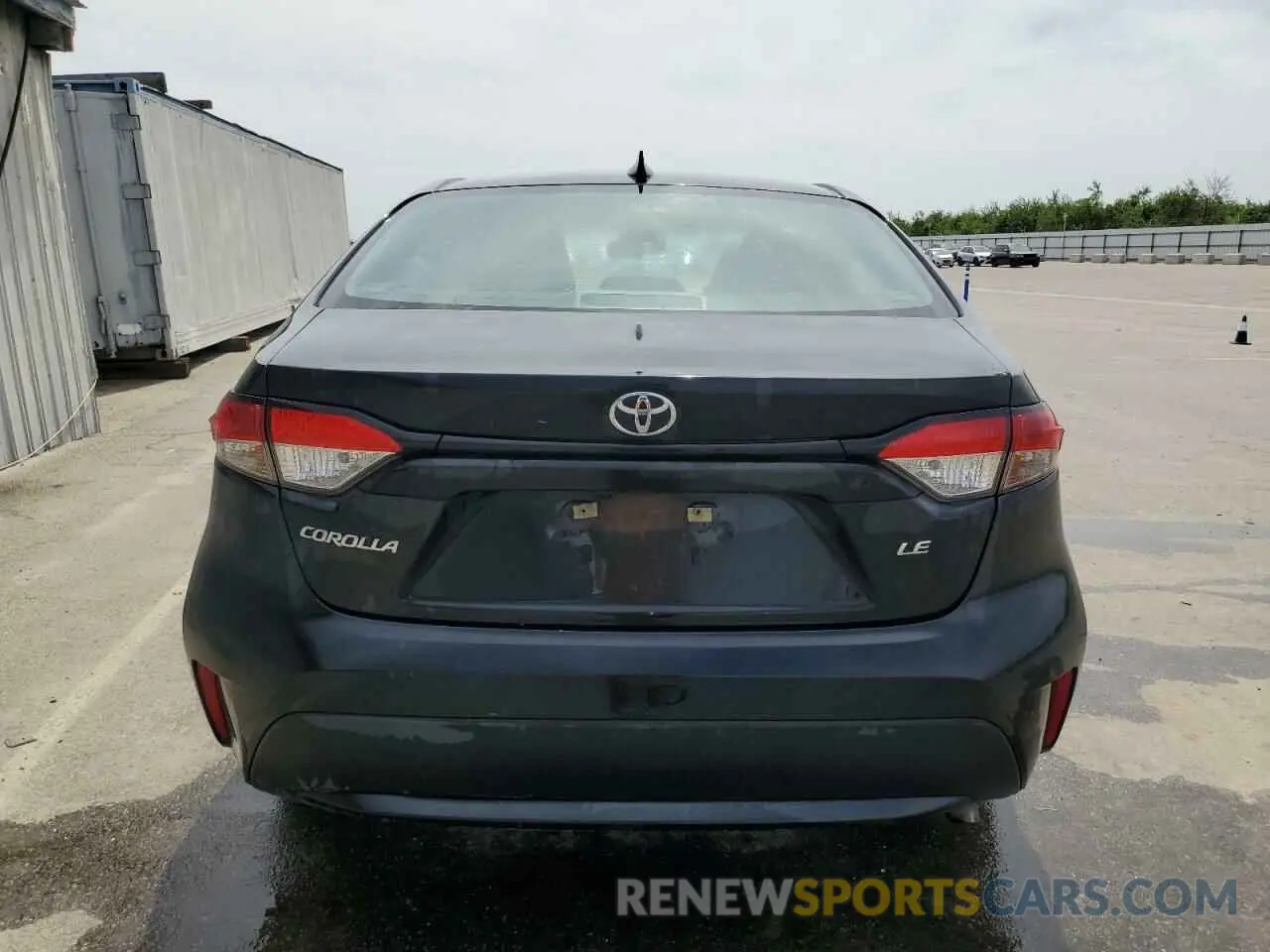 6 Photograph of a damaged car 5YFEPMAE4NP371789 TOYOTA COROLLA 2022