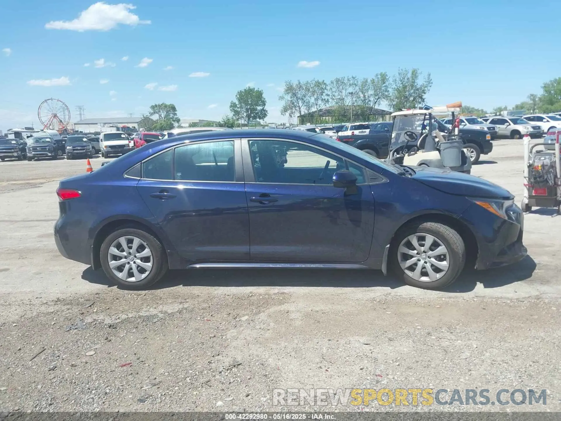 14 Photograph of a damaged car 5YFEPMAE4NP372263 TOYOTA COROLLA 2022