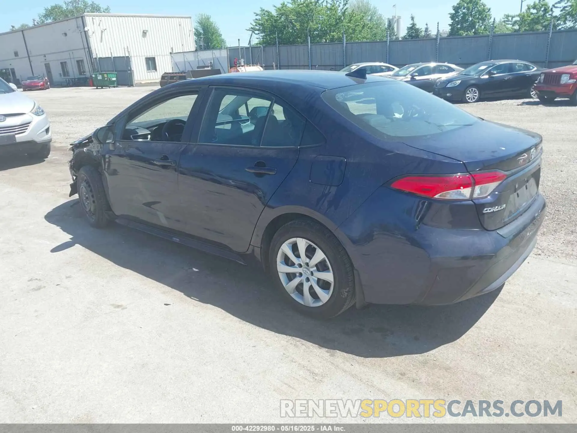 3 Photograph of a damaged car 5YFEPMAE4NP372263 TOYOTA COROLLA 2022