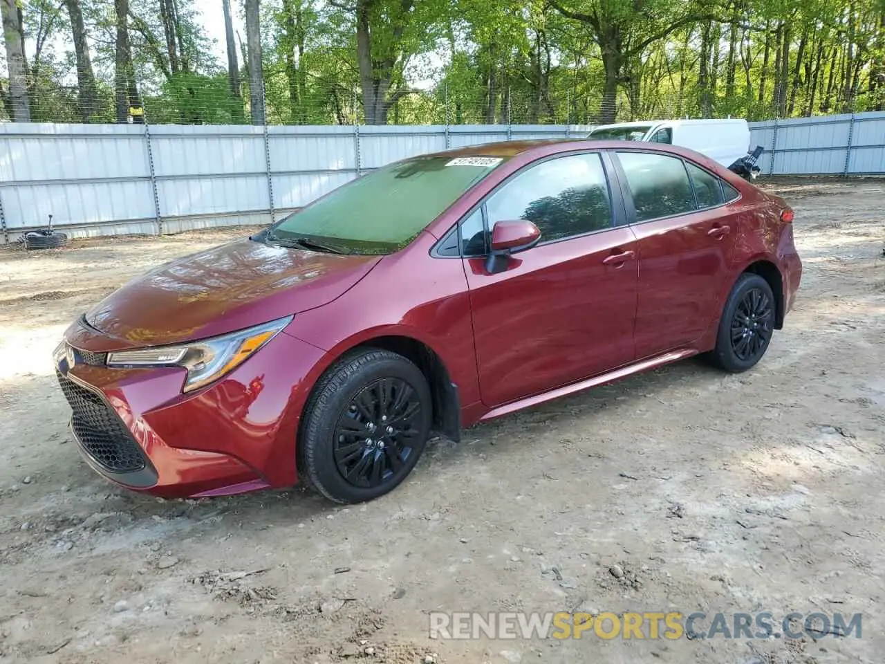 1 Photograph of a damaged car 5YFEPMAE4NP372652 TOYOTA COROLLA 2022