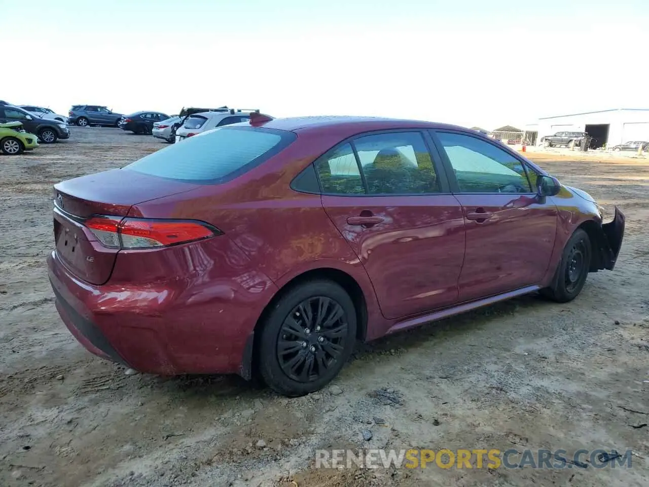 3 Photograph of a damaged car 5YFEPMAE4NP372652 TOYOTA COROLLA 2022