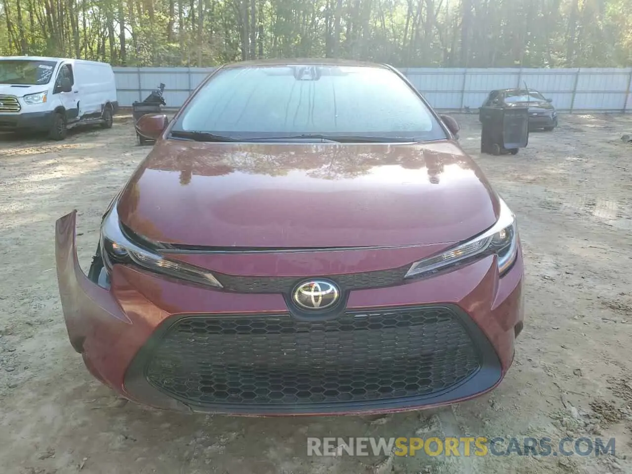 5 Photograph of a damaged car 5YFEPMAE4NP372652 TOYOTA COROLLA 2022