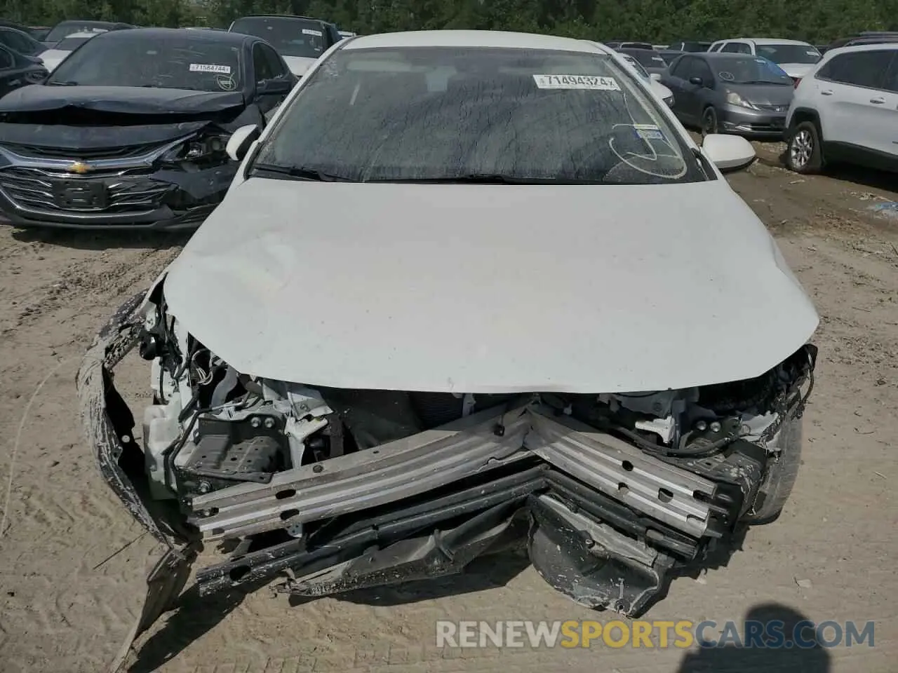 5 Photograph of a damaged car 5YFEPMAE4NP374241 TOYOTA COROLLA 2022