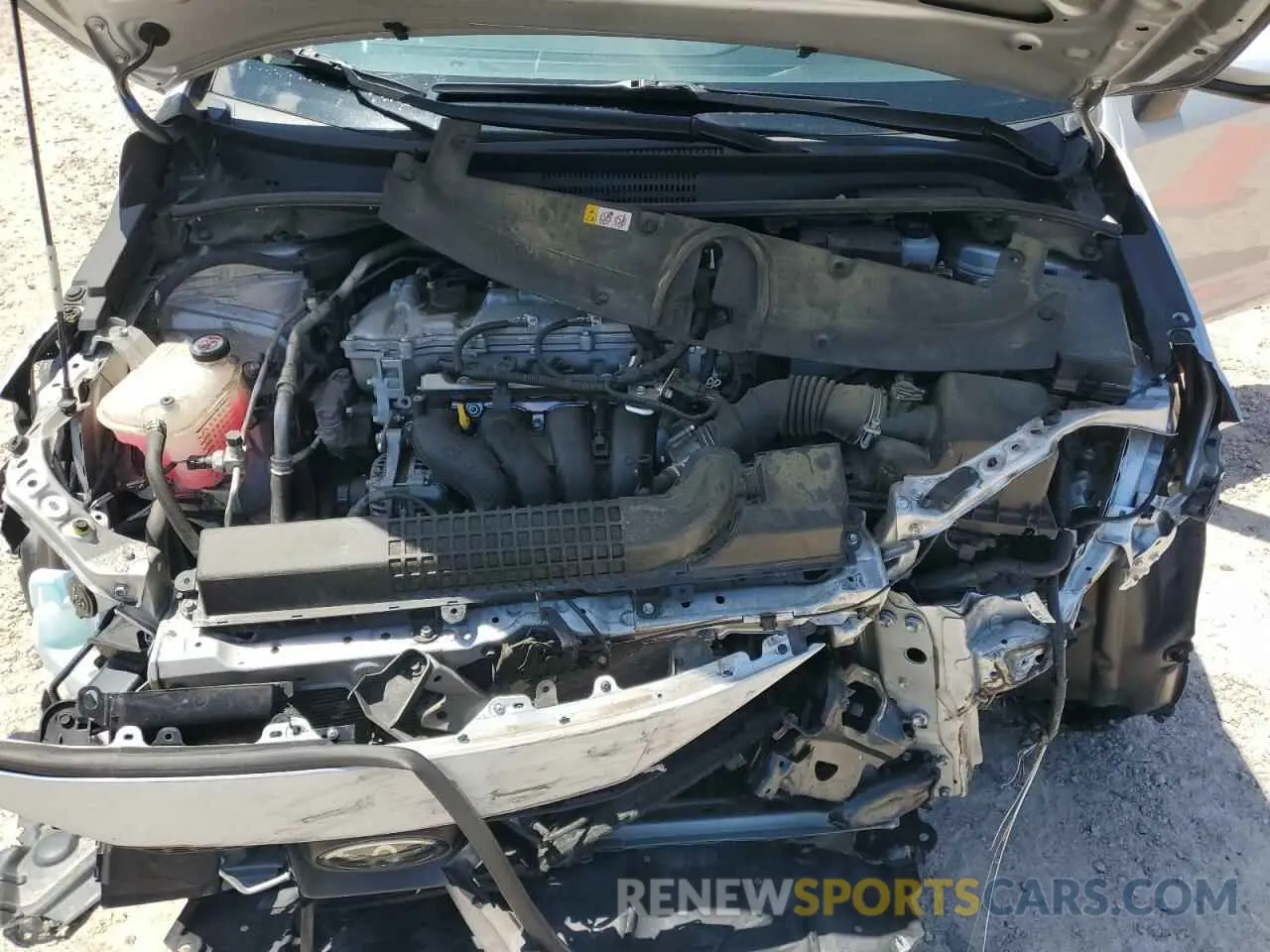 11 Photograph of a damaged car 5YFEPMAE4NP384719 TOYOTA COROLLA 2022