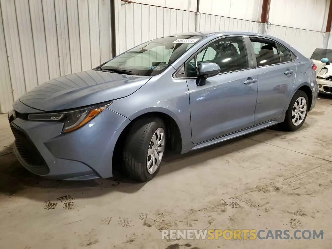 1 Photograph of a damaged car 5YFEPMAE4NP387457 TOYOTA COROLLA 2022