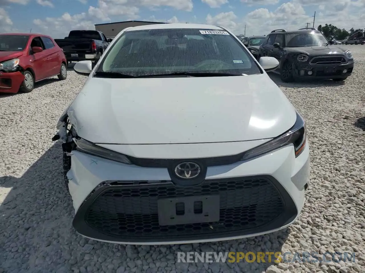 5 Photograph of a damaged car 5YFEPMAE4NP387538 TOYOTA COROLLA 2022