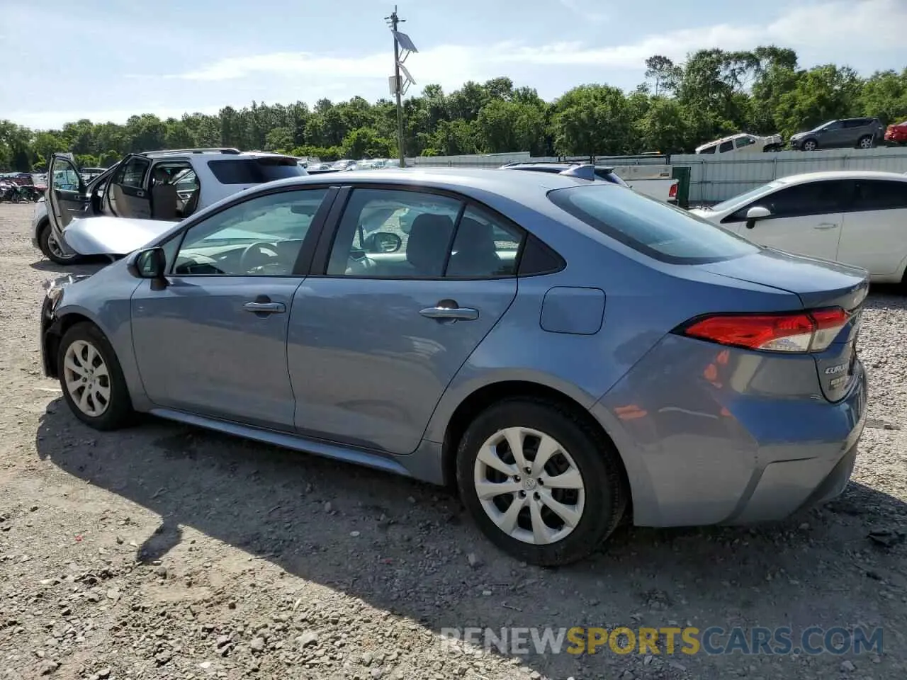 2 Photograph of a damaged car 5YFEPMAE4NP392366 TOYOTA COROLLA 2022