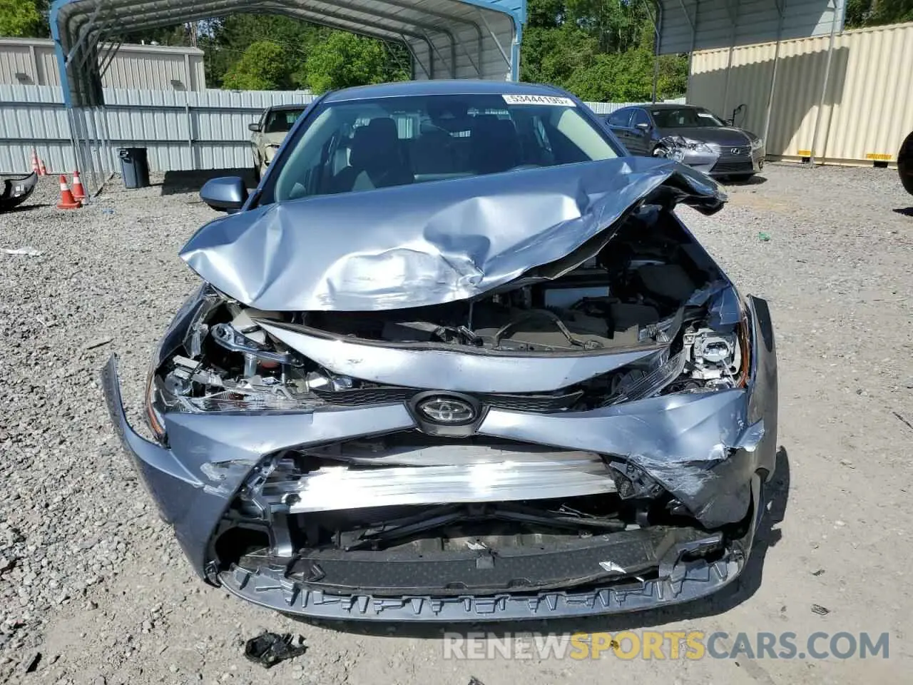 5 Photograph of a damaged car 5YFEPMAE4NP392366 TOYOTA COROLLA 2022