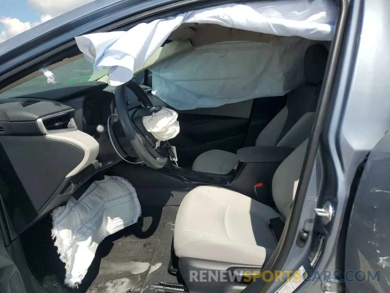 7 Photograph of a damaged car 5YFEPMAE5NP279655 TOYOTA COROLLA 2022
