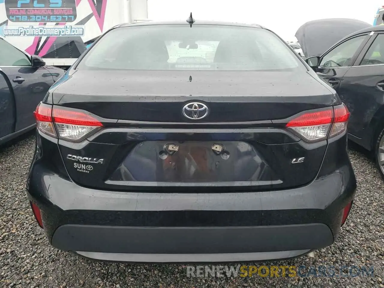 6 Photograph of a damaged car 5YFEPMAE5NP284385 TOYOTA COROLLA 2022