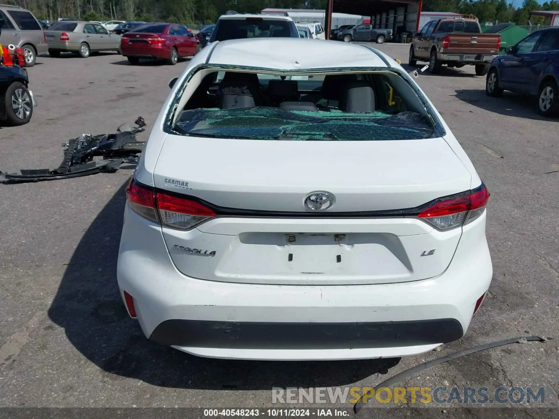 16 Photograph of a damaged car 5YFEPMAE5NP291174 TOYOTA COROLLA 2022