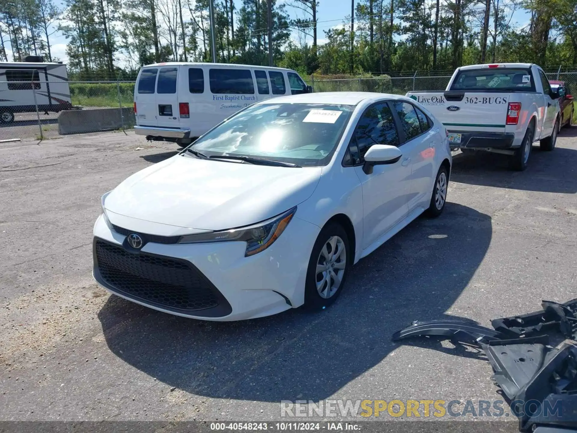 2 Photograph of a damaged car 5YFEPMAE5NP291174 TOYOTA COROLLA 2022