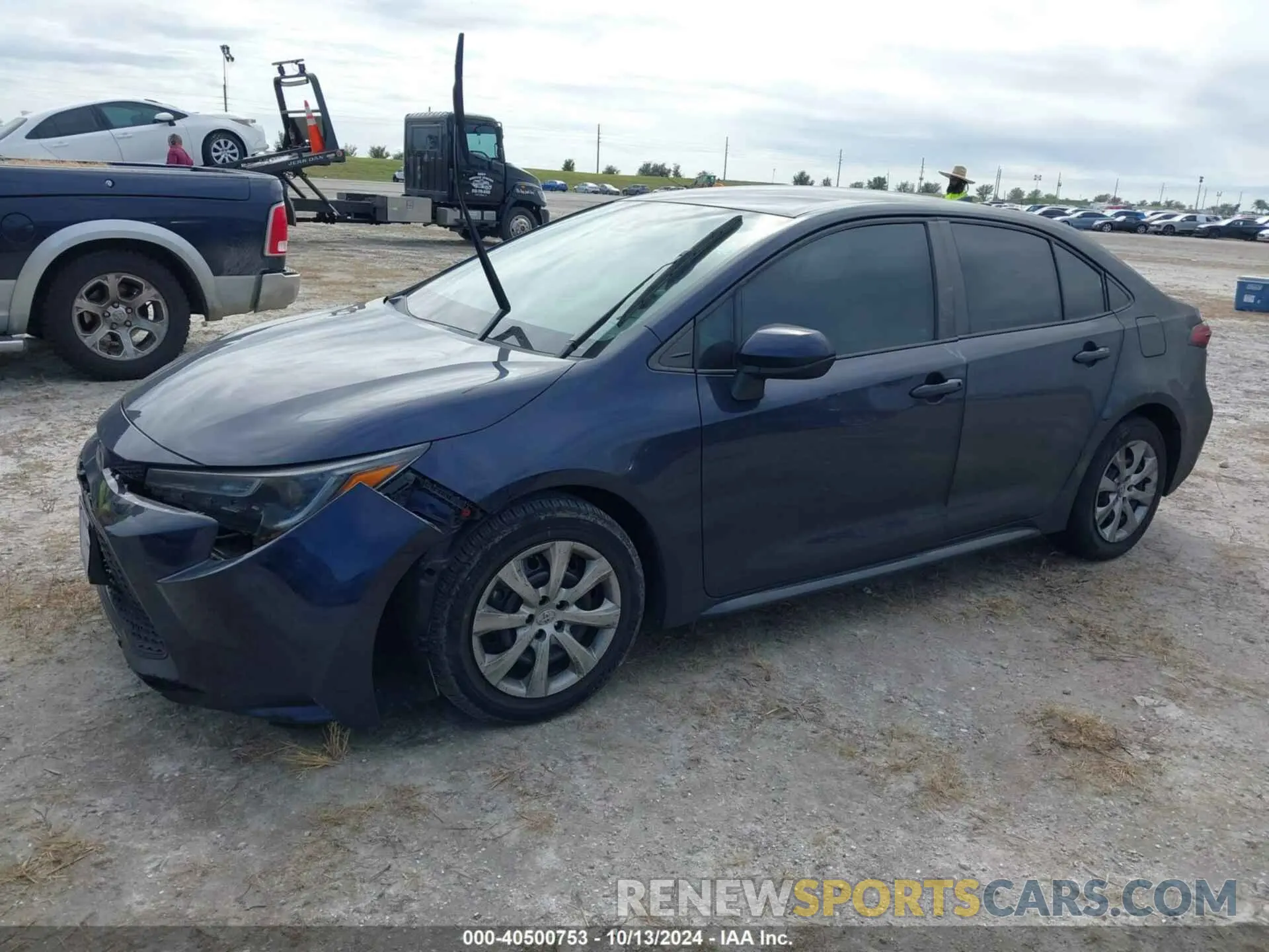 2 Photograph of a damaged car 5YFEPMAE5NP296357 TOYOTA COROLLA 2022
