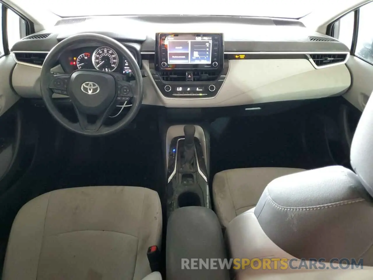 8 Photograph of a damaged car 5YFEPMAE5NP301315 TOYOTA COROLLA 2022