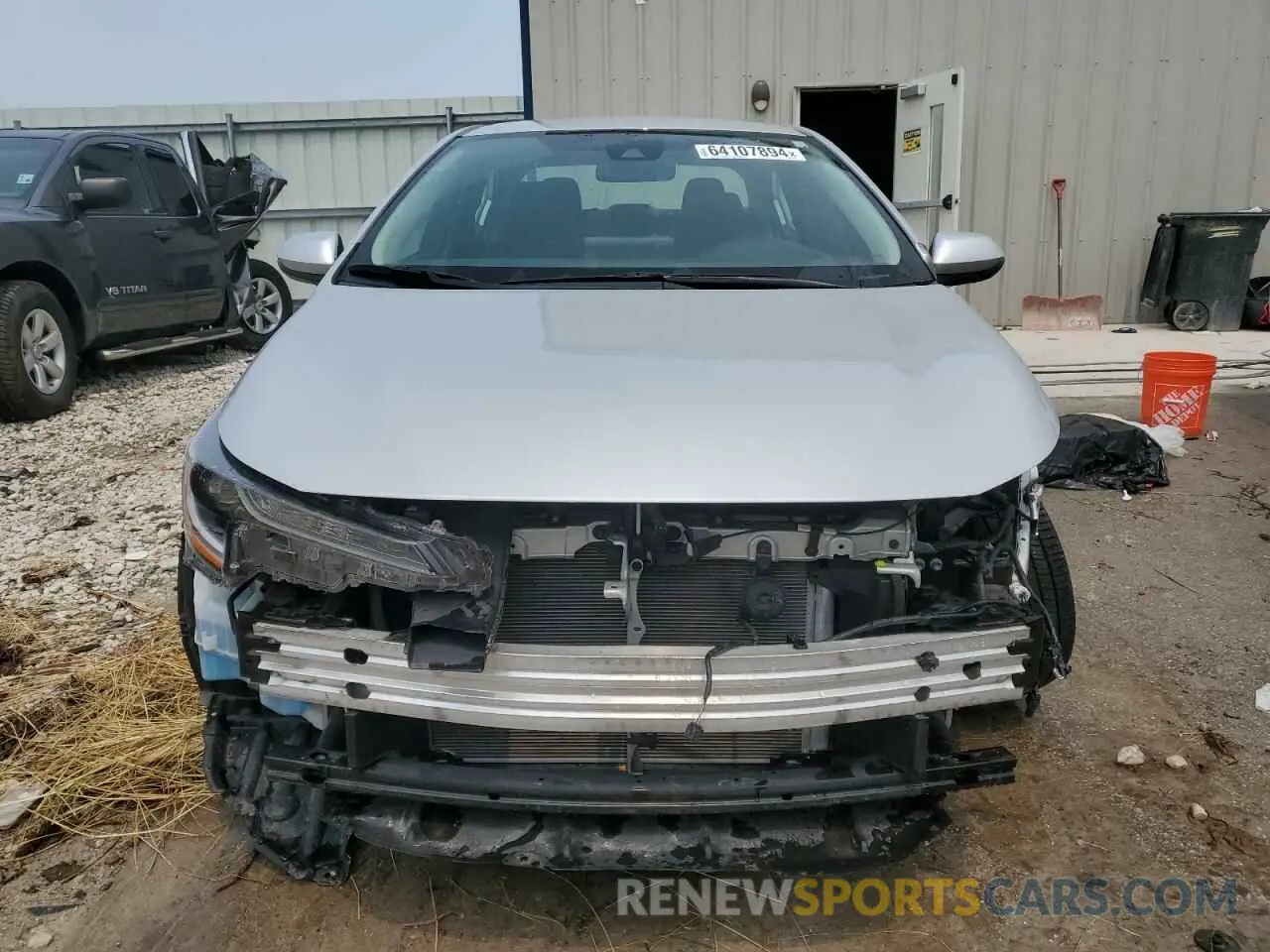 5 Photograph of a damaged car 5YFEPMAE5NP302030 TOYOTA COROLLA 2022