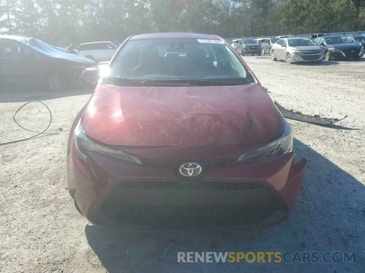 5 Photograph of a damaged car 5YFEPMAE5NP308975 TOYOTA COROLLA 2022