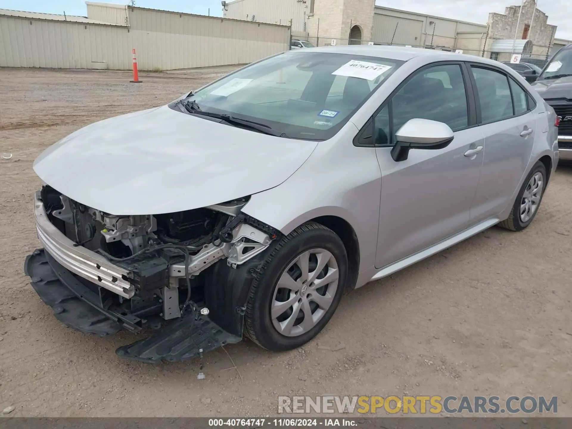 2 Photograph of a damaged car 5YFEPMAE5NP313612 TOYOTA COROLLA 2022