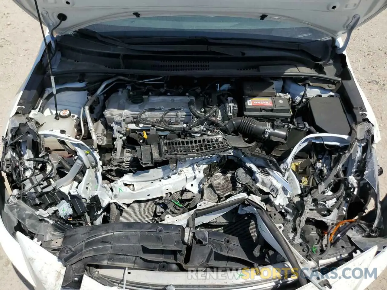 11 Photograph of a damaged car 5YFEPMAE5NP317532 TOYOTA COROLLA 2022