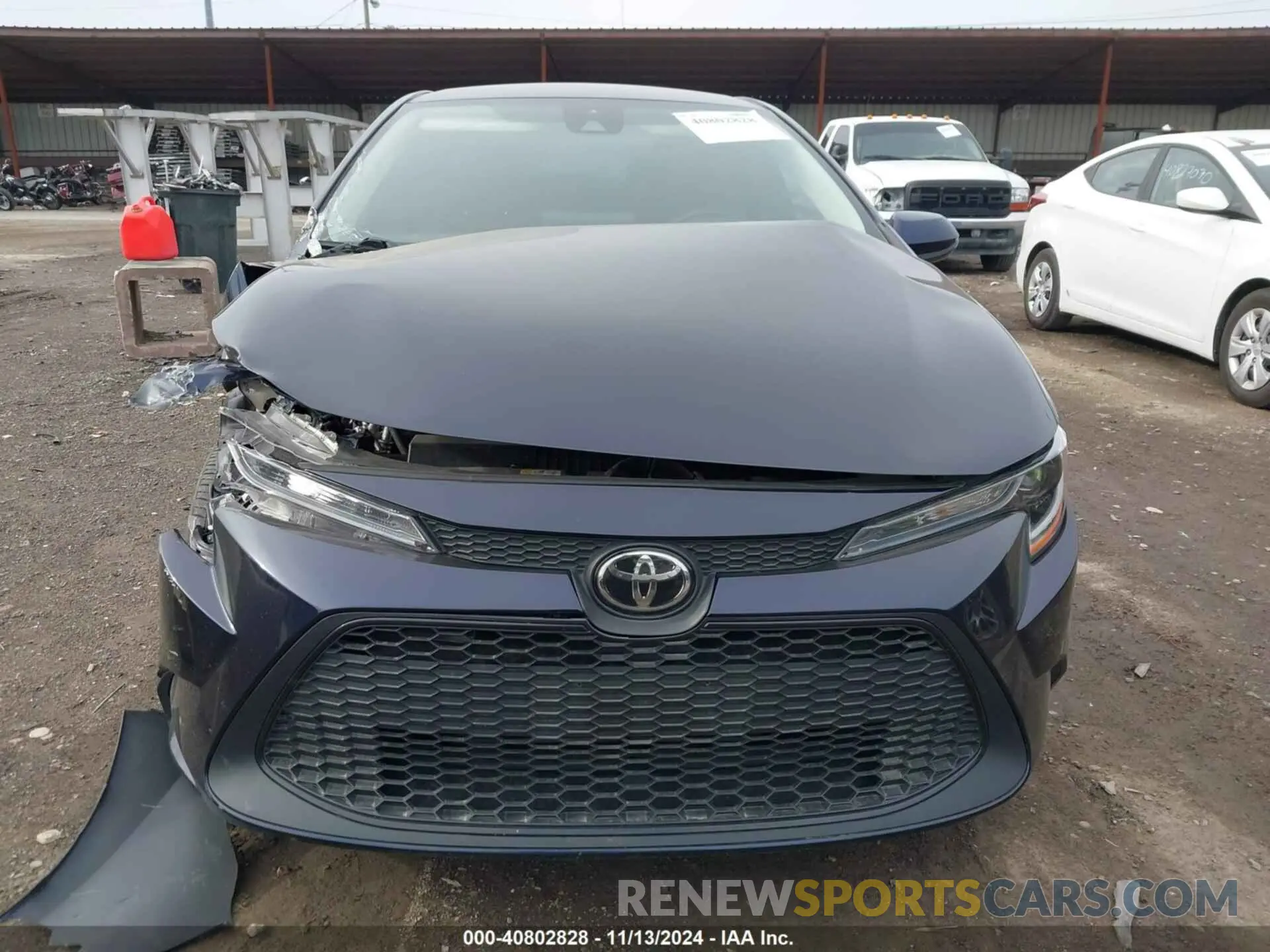 12 Photograph of a damaged car 5YFEPMAE5NP319376 TOYOTA COROLLA 2022