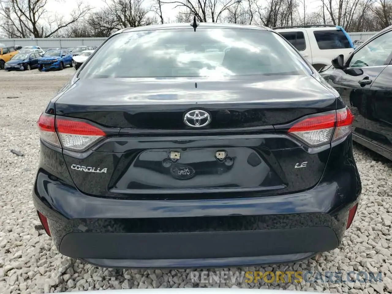 6 Photograph of a damaged car 5YFEPMAE5NP330541 TOYOTA COROLLA 2022