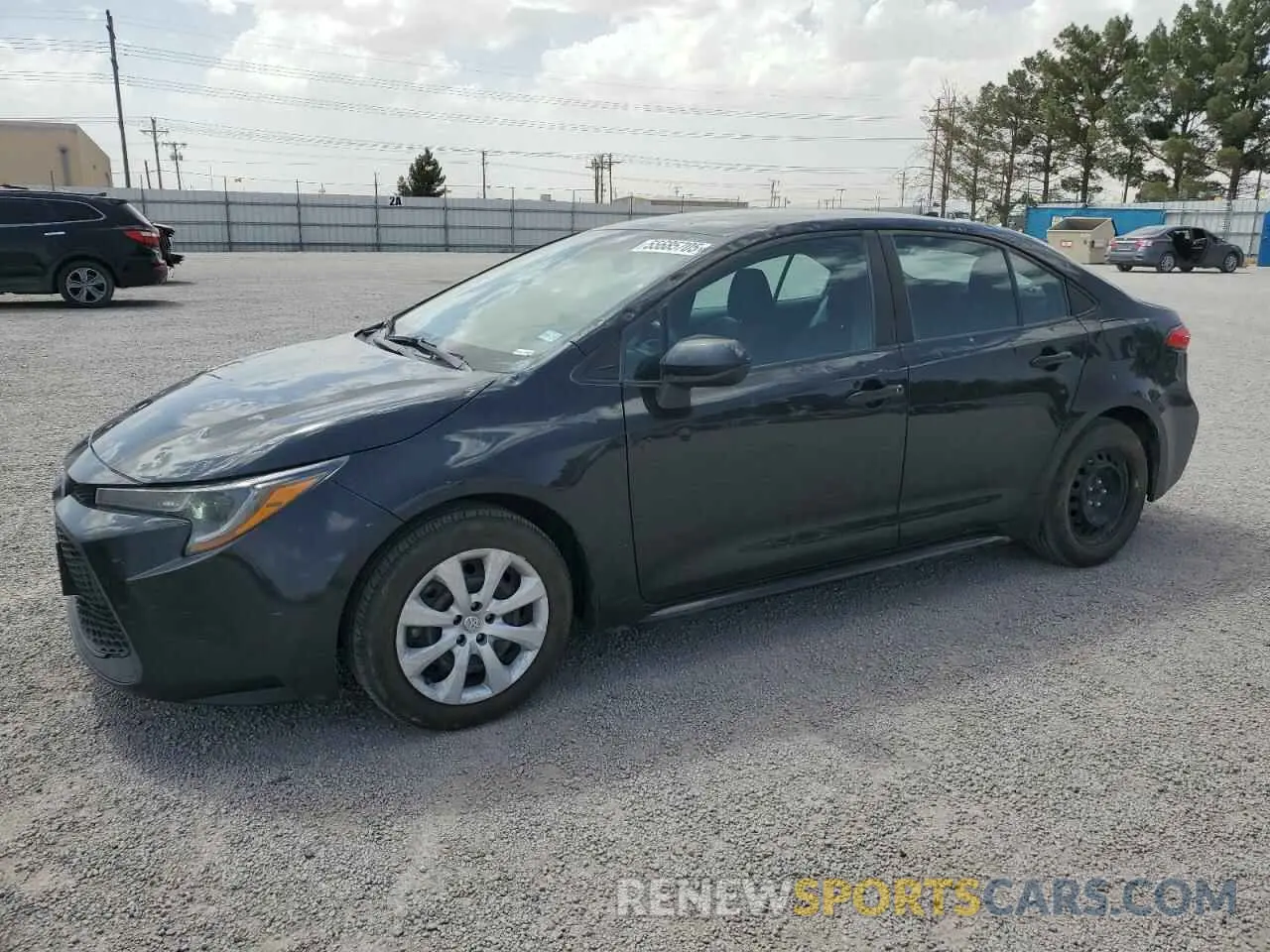 1 Photograph of a damaged car 5YFEPMAE5NP343399 TOYOTA COROLLA 2022