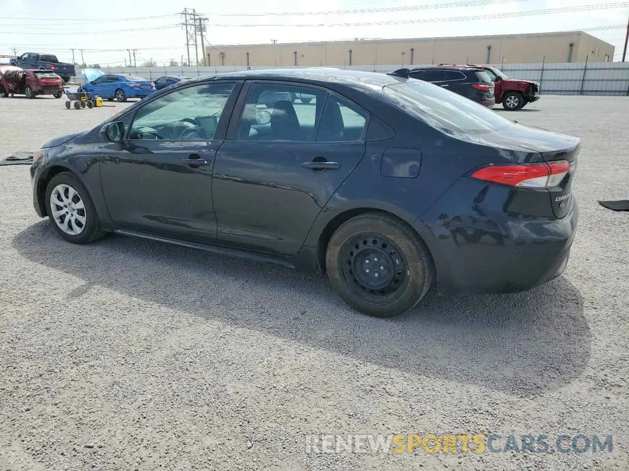 2 Photograph of a damaged car 5YFEPMAE5NP343399 TOYOTA COROLLA 2022