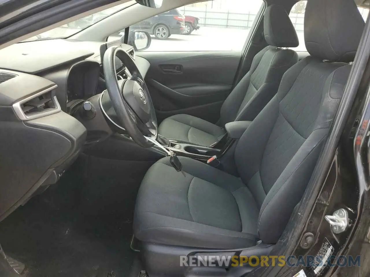 7 Photograph of a damaged car 5YFEPMAE5NP343399 TOYOTA COROLLA 2022
