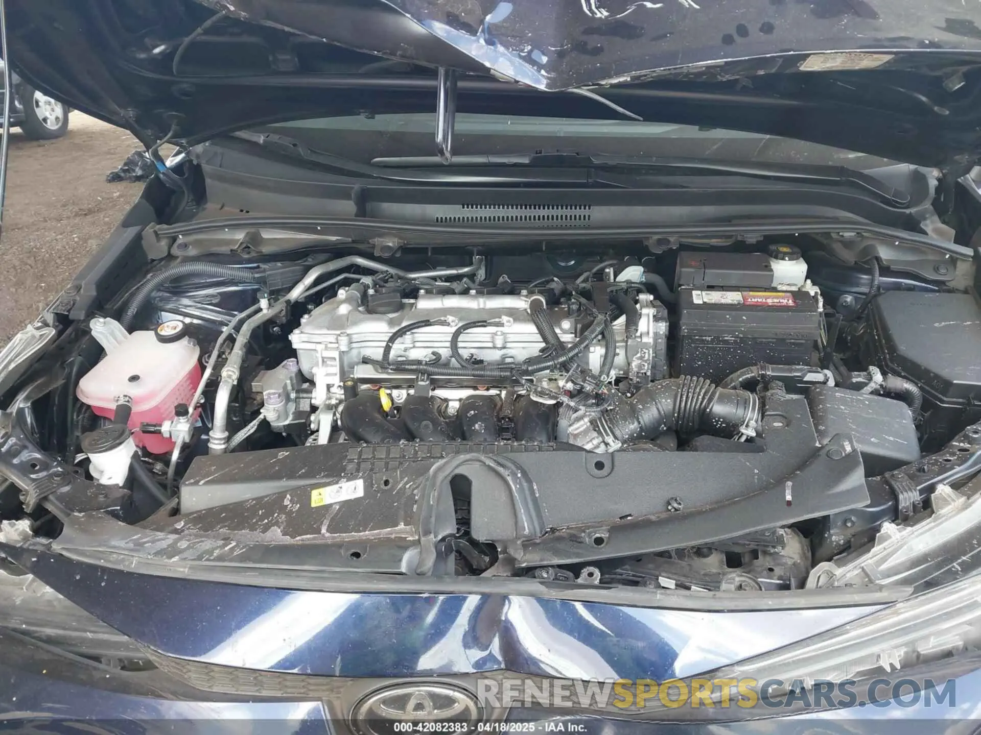 10 Photograph of a damaged car 5YFEPMAE5NP346769 TOYOTA COROLLA 2022