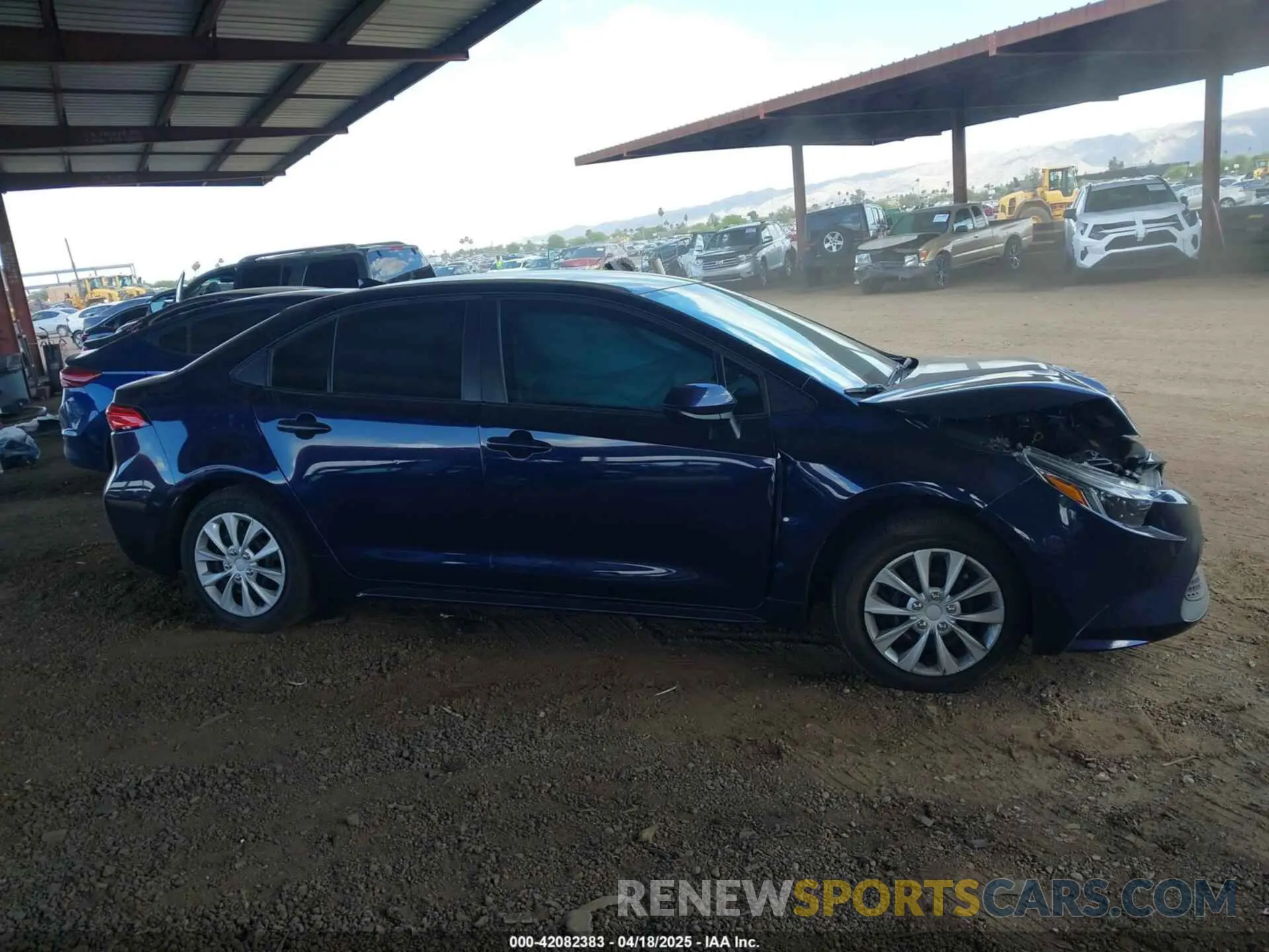 13 Photograph of a damaged car 5YFEPMAE5NP346769 TOYOTA COROLLA 2022