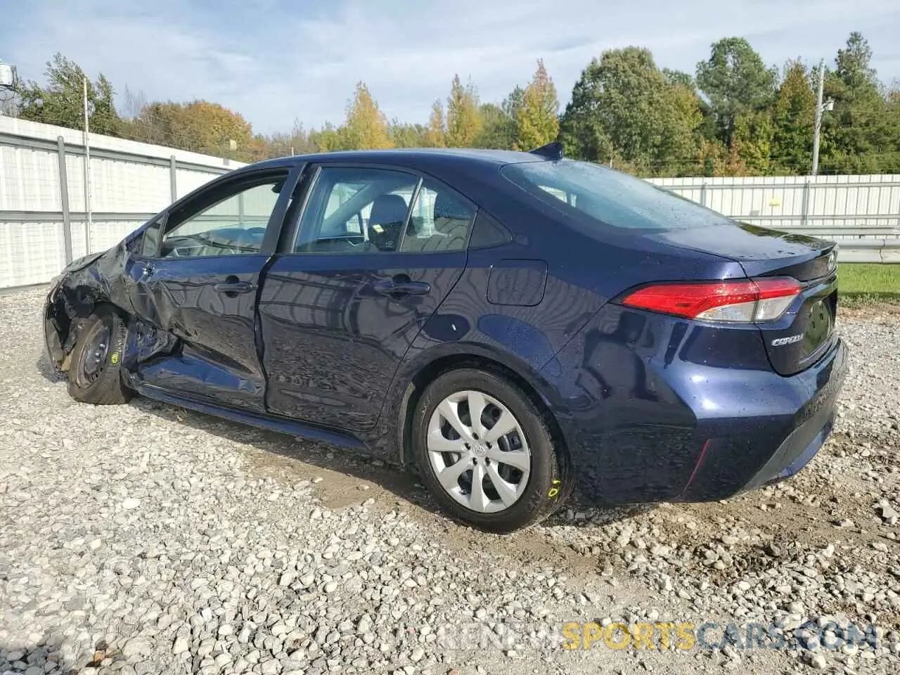 2 Photograph of a damaged car 5YFEPMAE5NP350093 TOYOTA COROLLA 2022