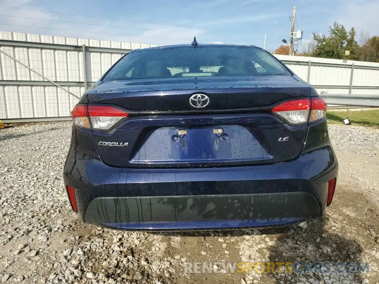 6 Photograph of a damaged car 5YFEPMAE5NP350093 TOYOTA COROLLA 2022