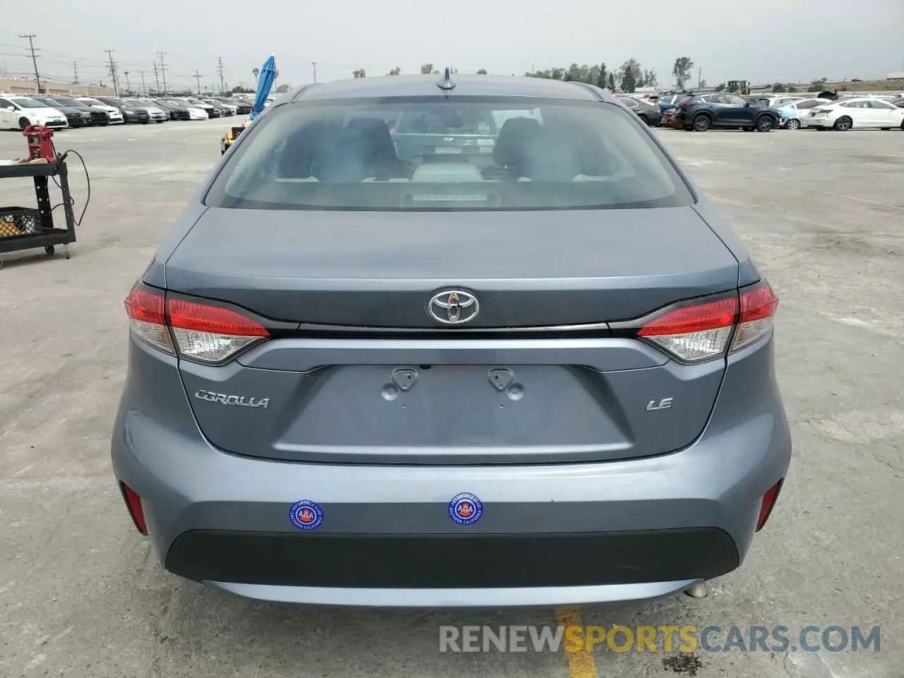 6 Photograph of a damaged car 5YFEPMAE5NP350286 TOYOTA COROLLA 2022