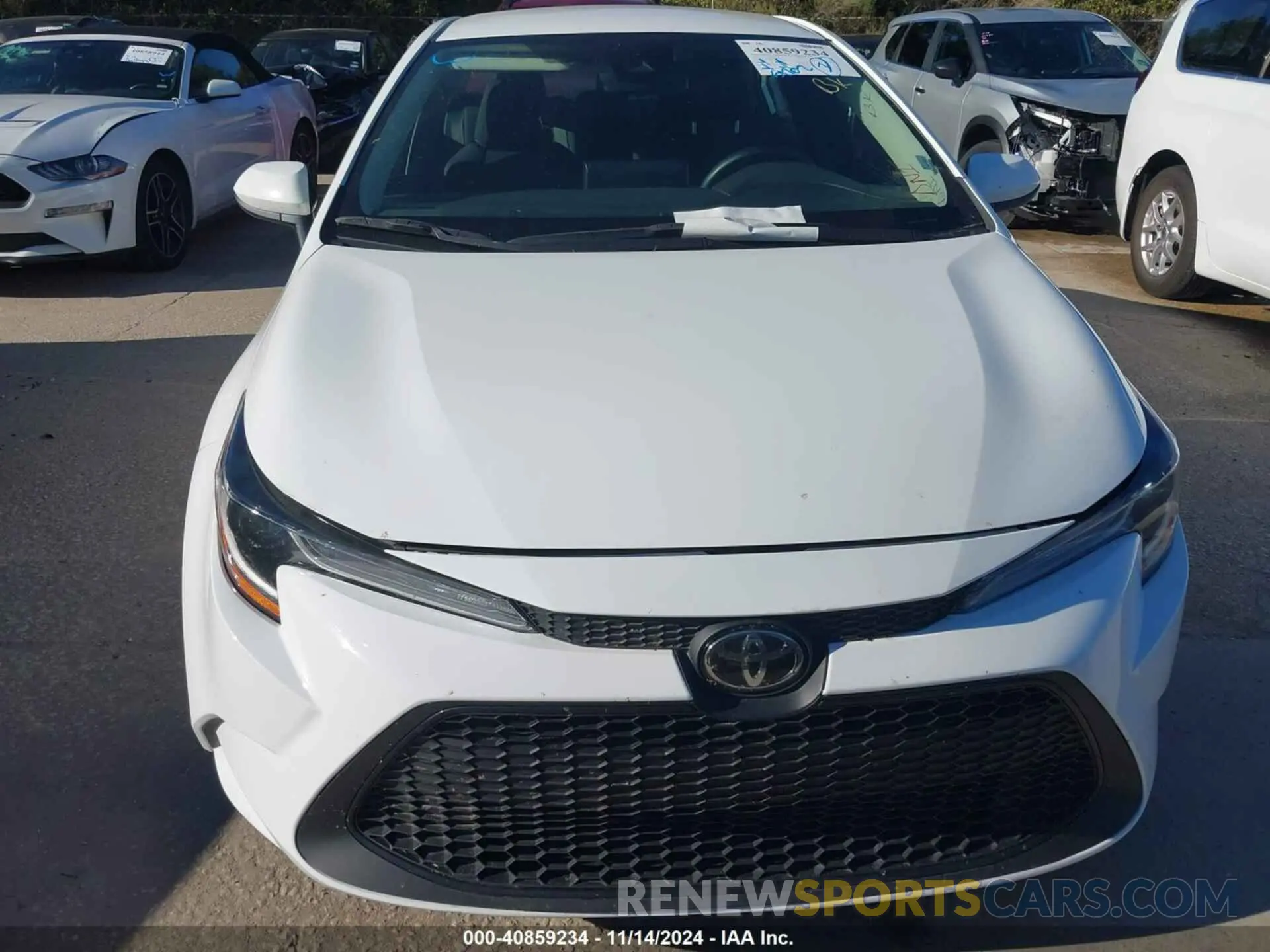 6 Photograph of a damaged car 5YFEPMAE5NP359330 TOYOTA COROLLA 2022