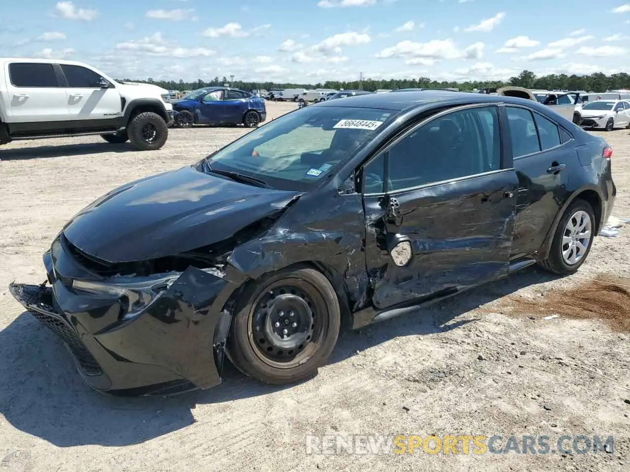1 Photograph of a damaged car 5YFEPMAE5NP360414 TOYOTA COROLLA 2022