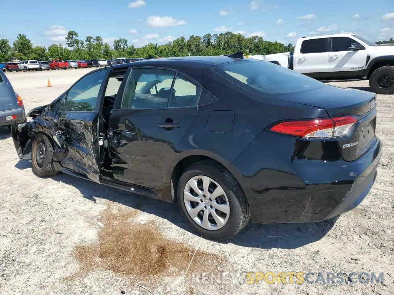 2 Photograph of a damaged car 5YFEPMAE5NP360414 TOYOTA COROLLA 2022
