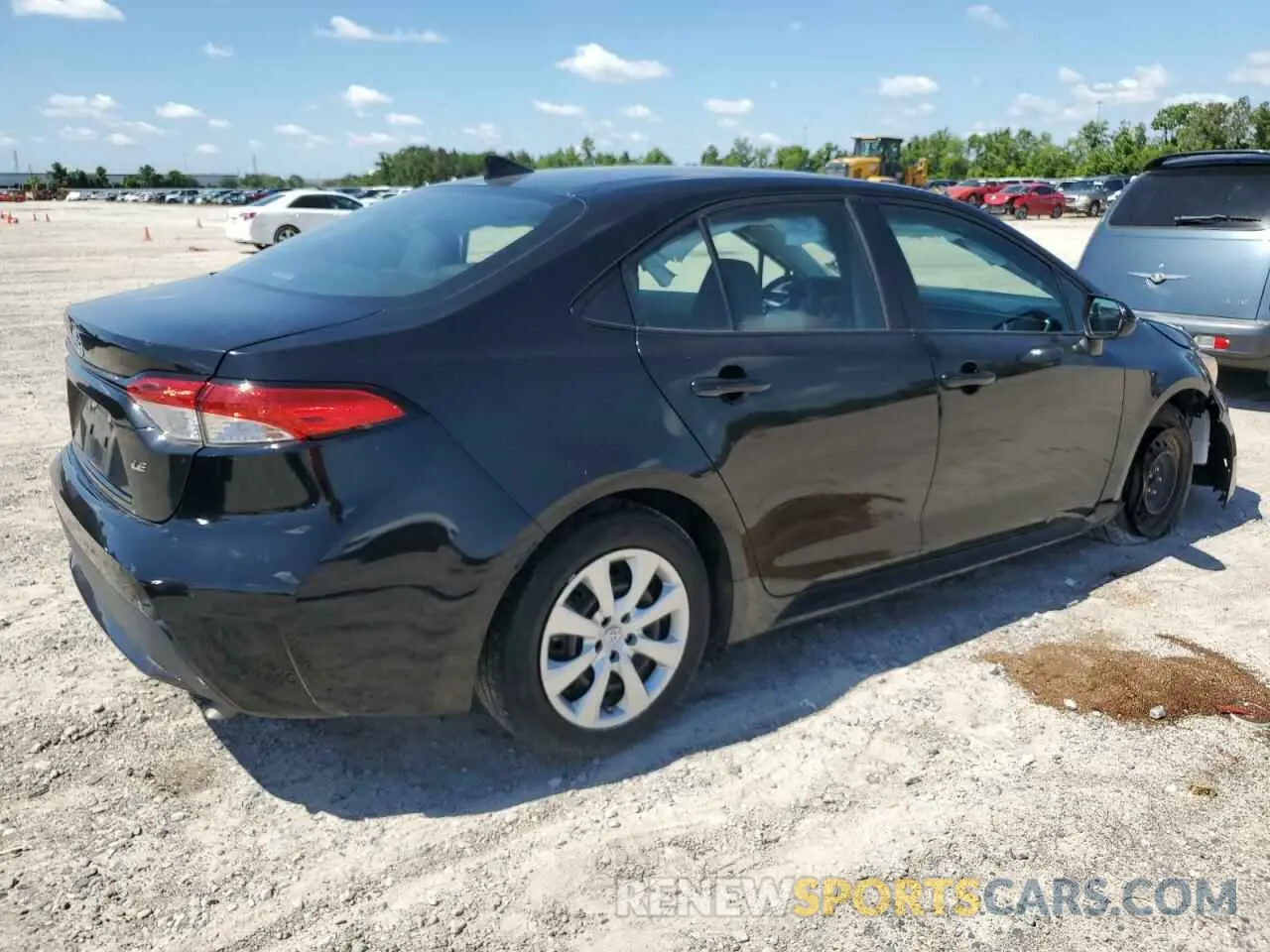 3 Photograph of a damaged car 5YFEPMAE5NP360414 TOYOTA COROLLA 2022