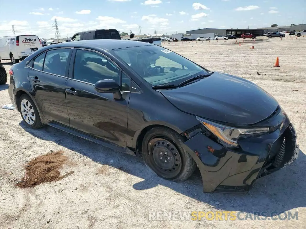 4 Photograph of a damaged car 5YFEPMAE5NP360414 TOYOTA COROLLA 2022