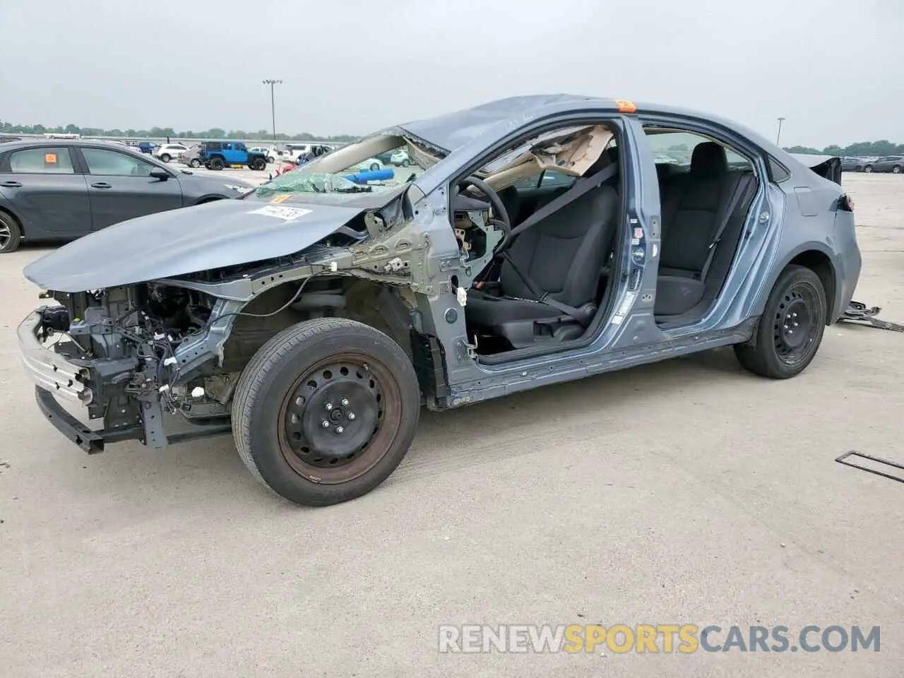 1 Photograph of a damaged car 5YFEPMAE5NP362440 TOYOTA COROLLA 2022
