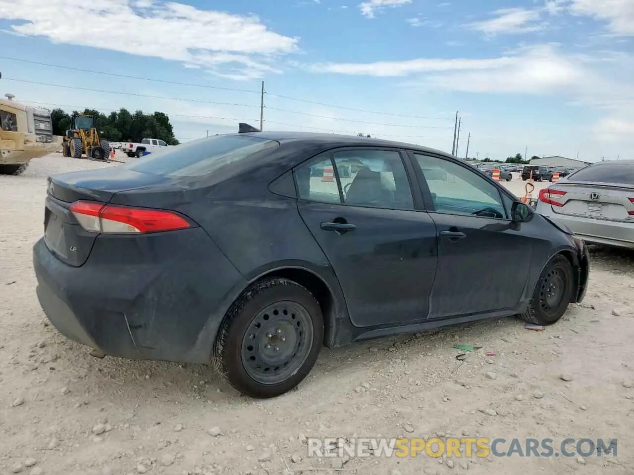 3 Photograph of a damaged car 5YFEPMAE5NP362518 TOYOTA COROLLA 2022