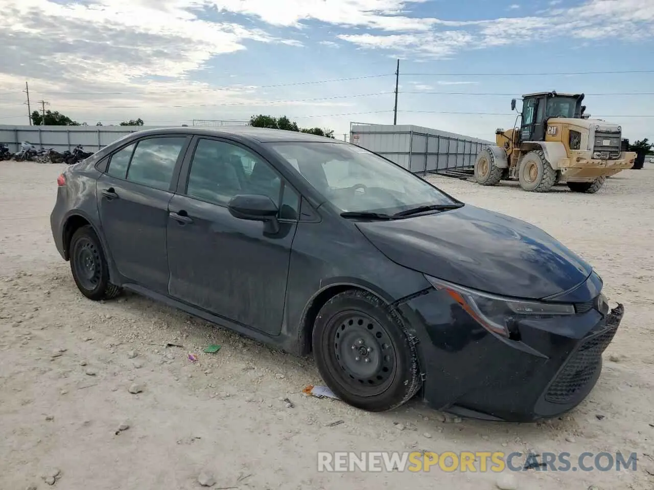 4 Photograph of a damaged car 5YFEPMAE5NP362518 TOYOTA COROLLA 2022