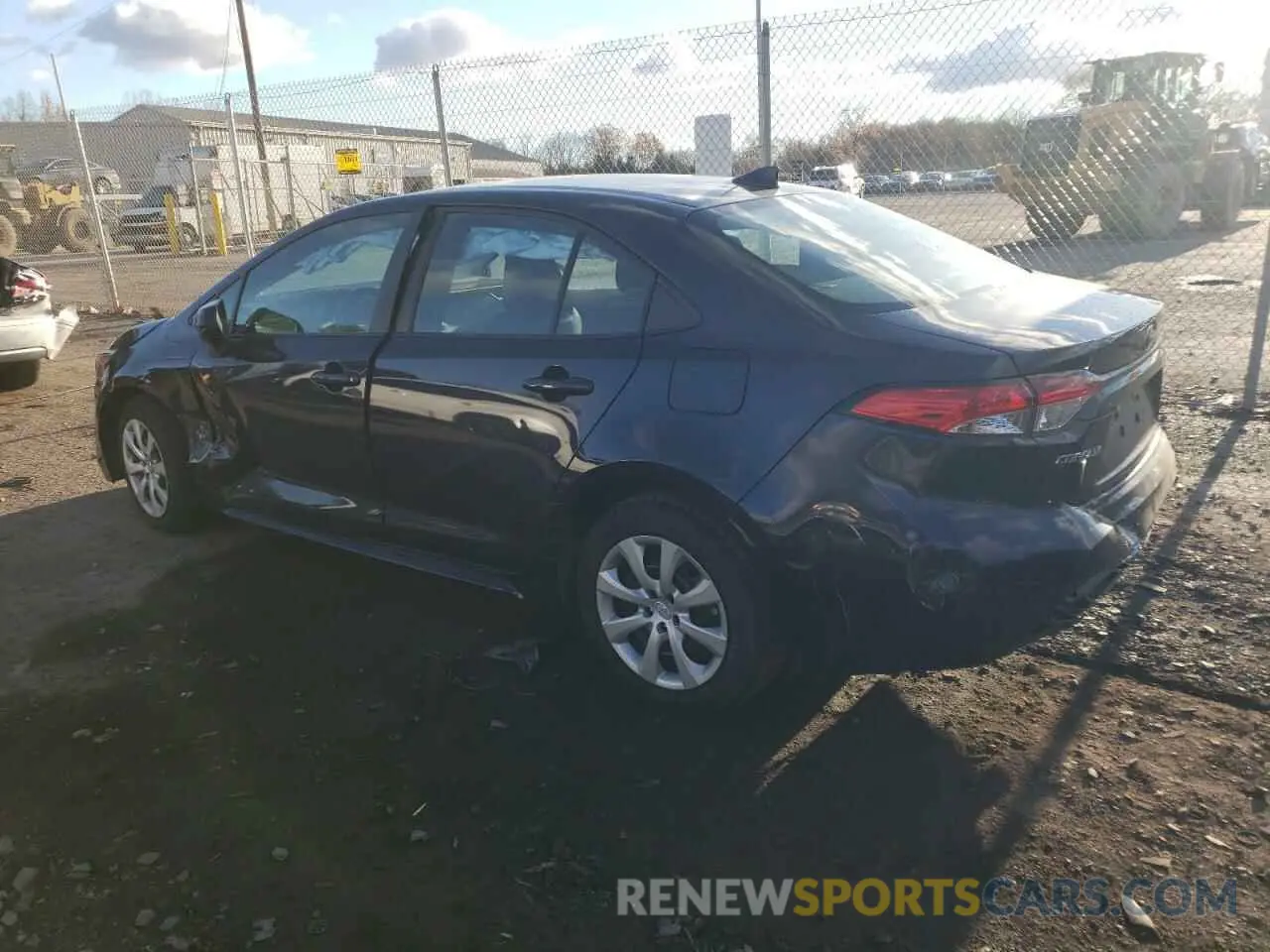 2 Photograph of a damaged car 5YFEPMAE5NP367590 TOYOTA COROLLA 2022