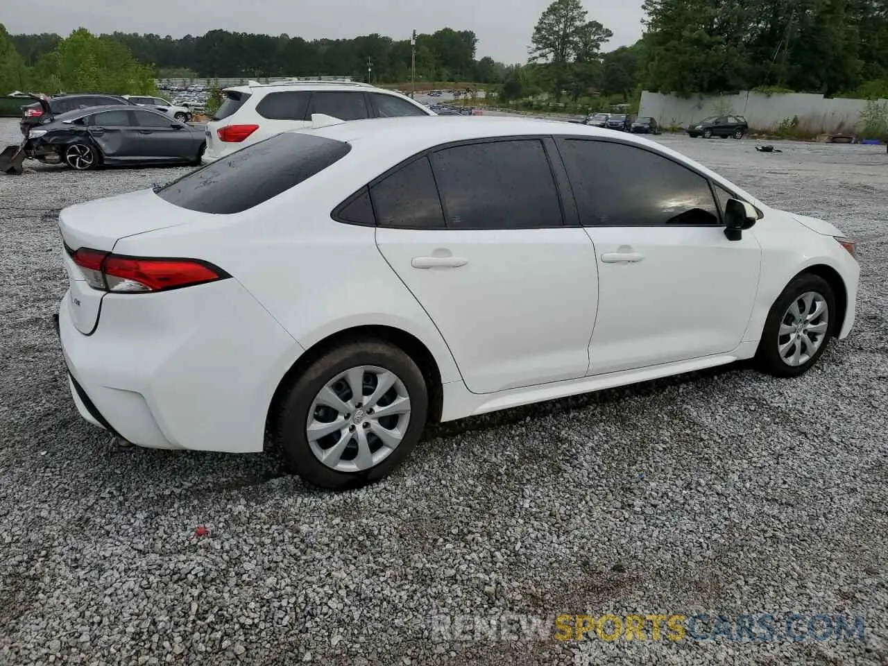 3 Photograph of a damaged car 5YFEPMAE5NP377763 TOYOTA COROLLA 2022