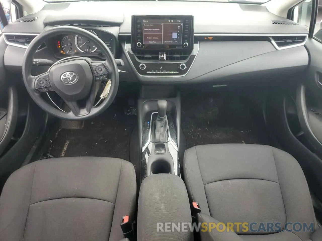 8 Photograph of a damaged car 5YFEPMAE5NP387760 TOYOTA COROLLA 2022