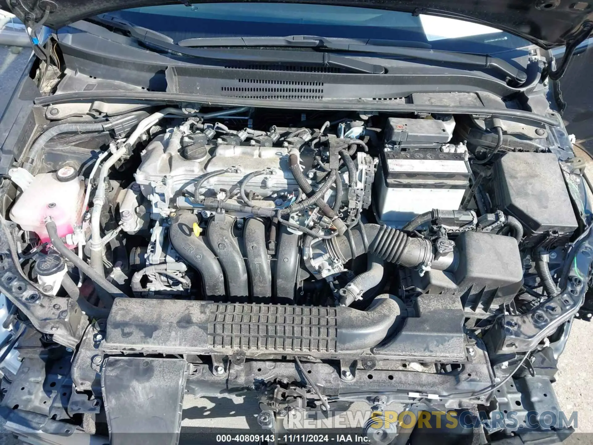 10 Photograph of a damaged car 5YFEPMAE5NP392148 TOYOTA COROLLA 2022