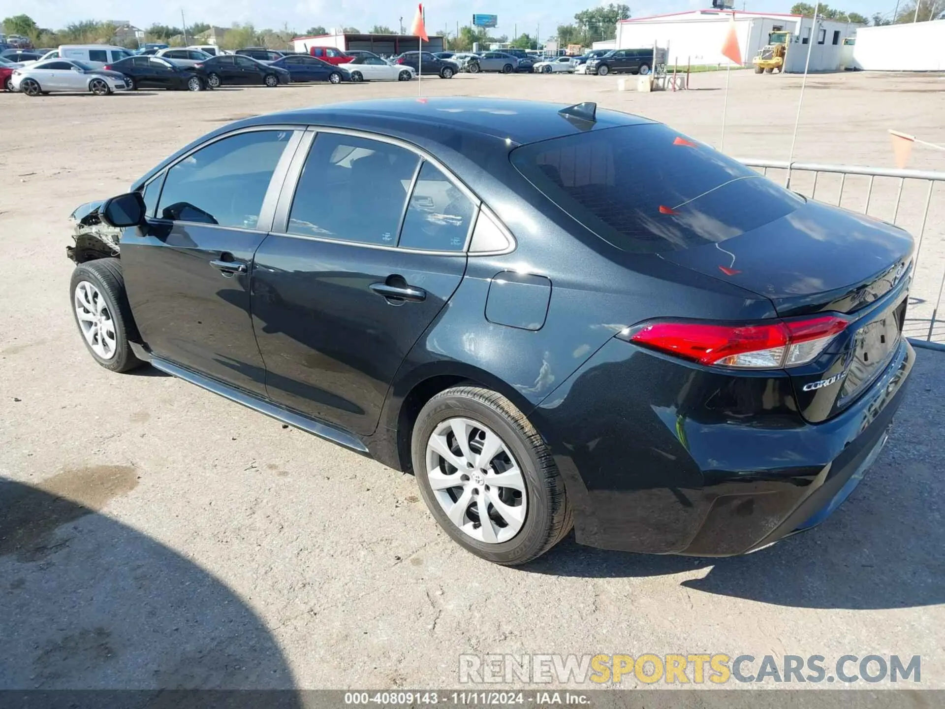 3 Photograph of a damaged car 5YFEPMAE5NP392148 TOYOTA COROLLA 2022